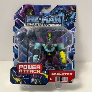 He-Man MASTERS OF THE UNIVERSE Power Attack SKELETOR Action Figure NRFB